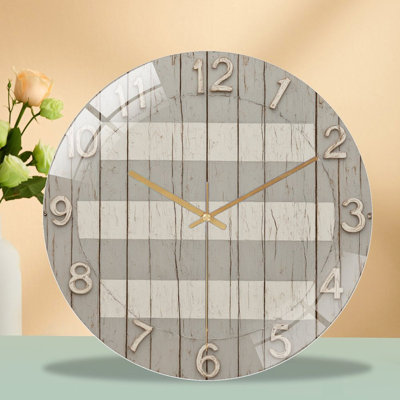 Horloge murale 12 po