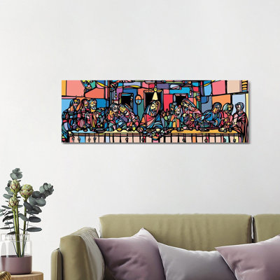 The Last Supper by Ninhol - Wrapped Canvas Gallery-Wrapped Canvas Giclée