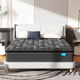 Usry Mattress, 10“&12”&14“ Gel Memory Foam Hybrid Mattress in a Box