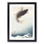 Jumping Carp Fish by Ohara Koson - Picture Frame Art Print-55609972-55609971
