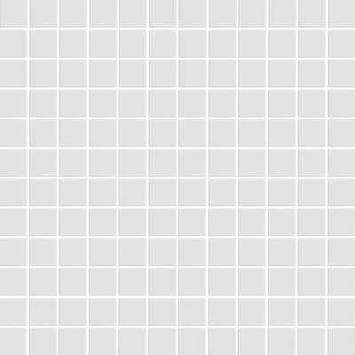 Matte White 1x1 Square Porcelain Mosaic Tile – 12x12 Wall & Floor