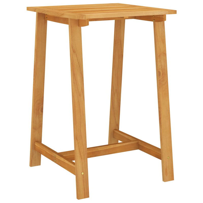 Behesh Wooden Bar Table, 27.6" W x 27.6" L x 40.9" H