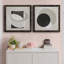 Moderniste Neutre III, ensemble de 2 reproductions d'art sur toile encadrées-1143163480-1143163481