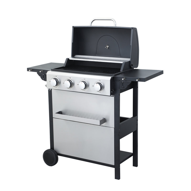 Barbecue au gaz propane à 4 brûleurs
