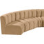 Huxleigh Upholstered Curved Sectional Reversible-89266708