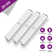 LEPOTEC 7.48Inch 20 LED Cool Wireless Rechargeable Motion Sensor Cabinet Light