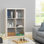 Bibliothèque décorative H 30 po x l 43,82 po