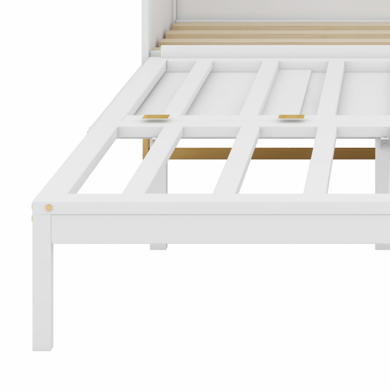 Conception robuste des pieds escamotables en fer, White