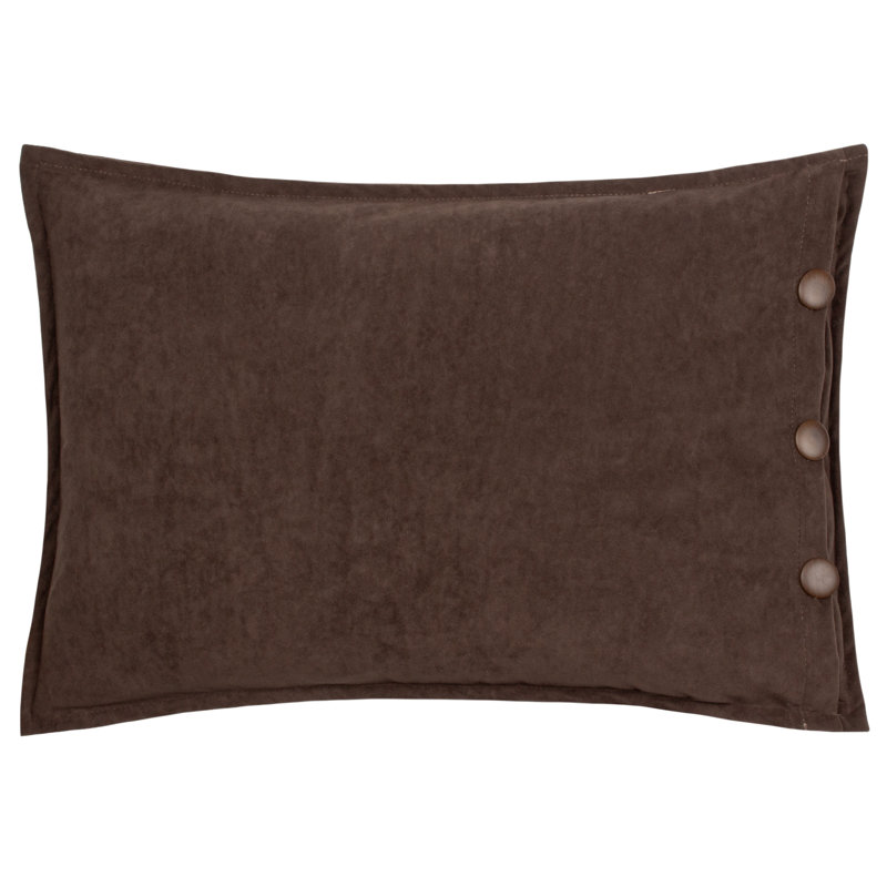 Effron Rectangular Lumbar Cushion Cover, Brown