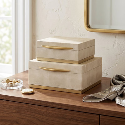 Coffret décoratif carré Zynova