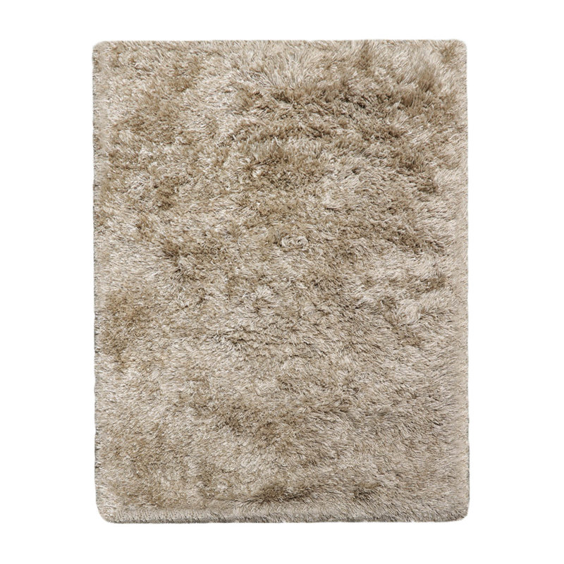 Tapis rectangulaire en laine fait à la main 4 pi 4 po x 5 pi 8 po Evelyngrace