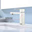 Monte Single Hole Stainless Steel Bathroom Faucet-48358281
