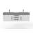 Russett 60 " W Wall Mounted Wall Mounted Single Double Vanity Bathroom Vanity With Solid Surface Top-459392712-459392710-446490787