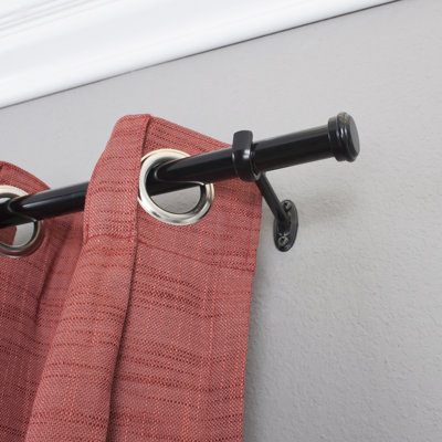 Linc Metal Adjustable Single Curtain Rod