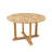 Tosca 4 - Person Teak Wood Patio Dining Set with Round Table