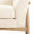 Bryshaun Linen Flare Arm Loveseat-924906639-924906625
