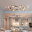 Milano 33-In Ring 8-Light Height Adjustable ETL Certified Integrated LED Circular Chandelier-75051166