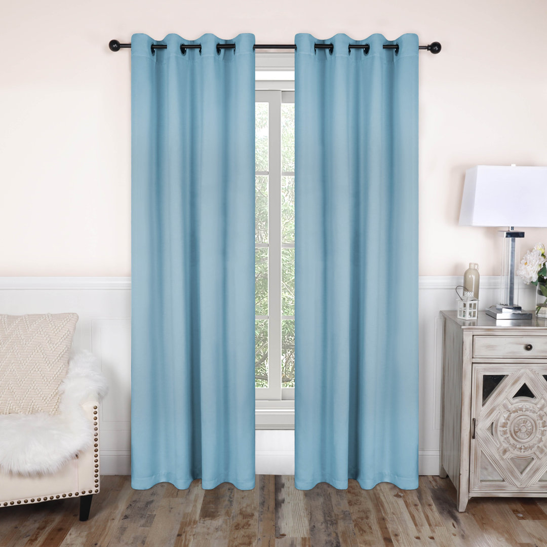 Polyester Curtain Panel Pair (Set of 2) Superior Curtain 