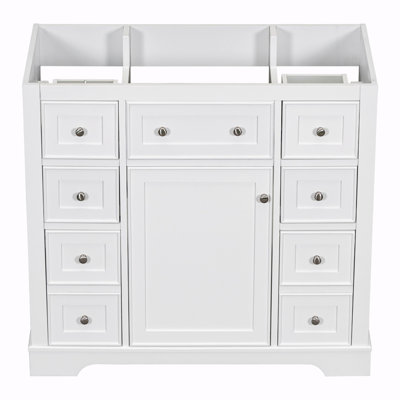 Shadarria 35.6'' Single Bathroom Vanity Base Only