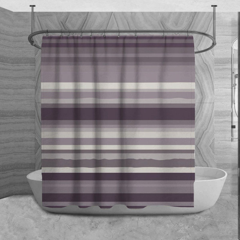 Rideau de douche Zefira, H 73 po x l 70 po