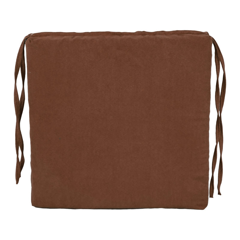 Coussin de siège d'intérieur, Chocolat