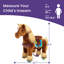 Cheval d'équitation brun modèle X-90993426