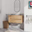 Meuble-lavabo mural 36 po, tiroir à fermeture en douceur (seulement meuble-lavabo, sans lavabo)-551897212