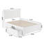 Lit plateforme en bois massif avec pied de lit et tiroirs Flagg-366803384-366803390