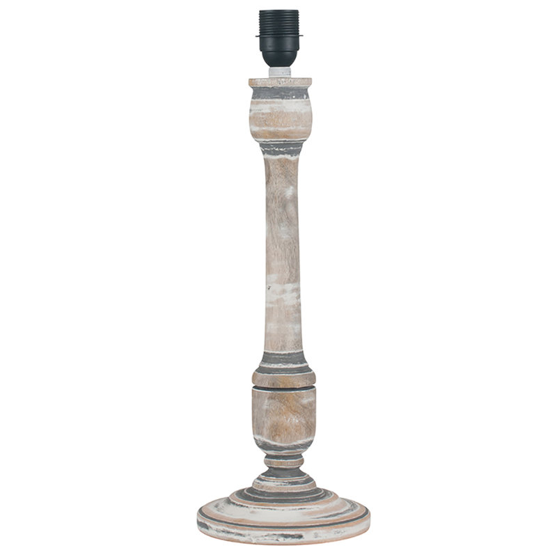 Dutton Solid Wood Lamp Base Lamp