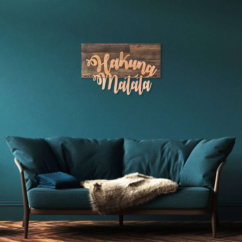 Decorative Wall Décor, Noyer / cuivre