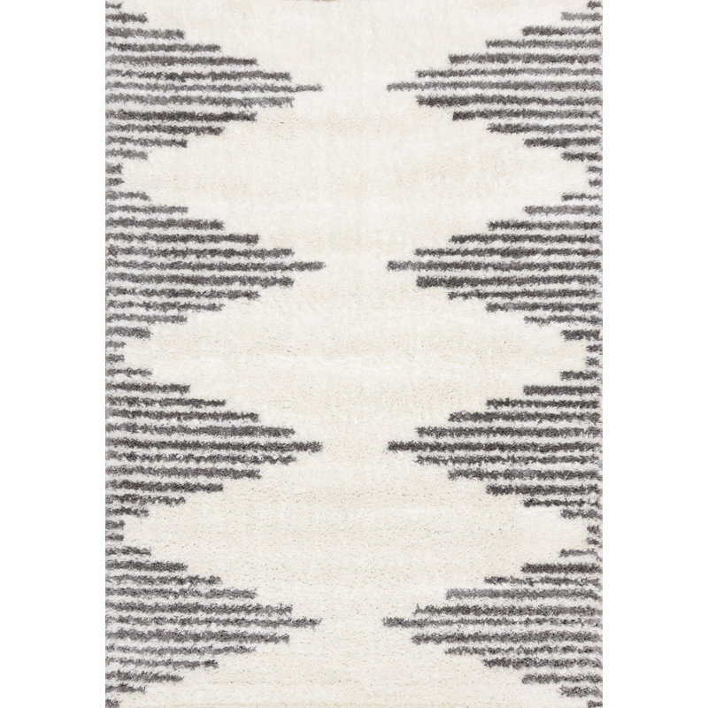 Tapis de sol à motif géométrique Marakai, Rectangle 7 pi 10 po x 10 pi 6 po
