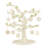 ORNAMENT TREES Snowflake 10 Piece Ornament & Tree Set