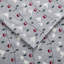 Drap-housse gris en flanelle 100% coton 4 pièces, brossé pour une sensation douce et réconfortante, matelas pour lit simple / double 12 po, grand / très grand / très grand 14 po de profondeur, avec 1 drap-housse, 2