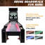 Jeu d'arcade Barrington 10 pi Premium Roll & Score, pointage électronique à 2 joueurs à DEL, rampes de changement de couleur, effets sonores, rampe en faux liège durable, cibles en caoutchouc, retour de balle et porte-gobelets