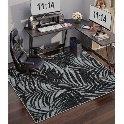 Chair Mat Floor Protector & Style Enhancer for Home Office or Dining Spaces