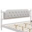 Très grand lit traditionnel avec tête de lit attrayante, bois massif, sans sommier, cadre en bois au confort accru, style élégant pour chambre à coucher-541514790-541514792