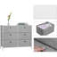 Commode 6 tiroirs Vanatta