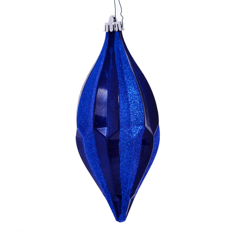 Ornement de Noël 10 po, Bleu
