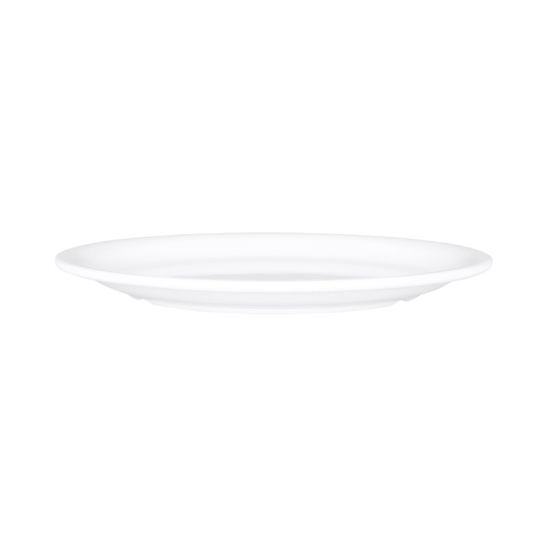Merced/Brazil 7" Melamine Appetizer Plate, White