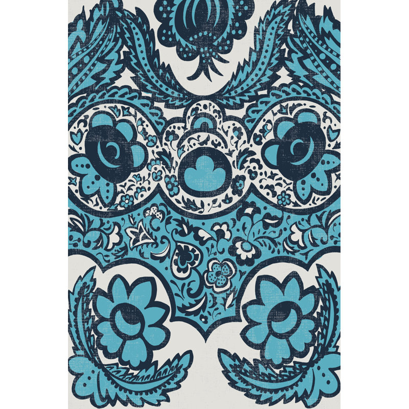 Damask I by Chariklia Zarris - Wrapped Canvas Art Prints, 30cm H x 20cm W