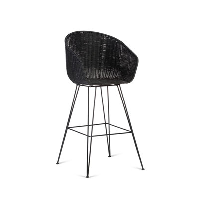 Byromville Counter Stool with Metal Frame