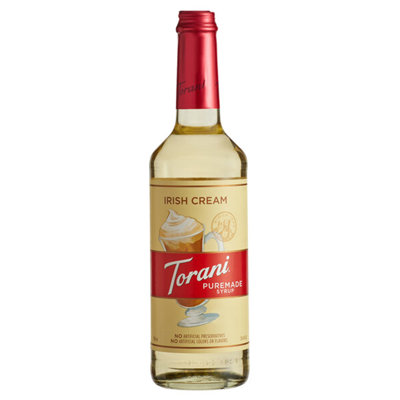 Sirop à saveur de crème irlandaise Torani 750 ml WS-880602624