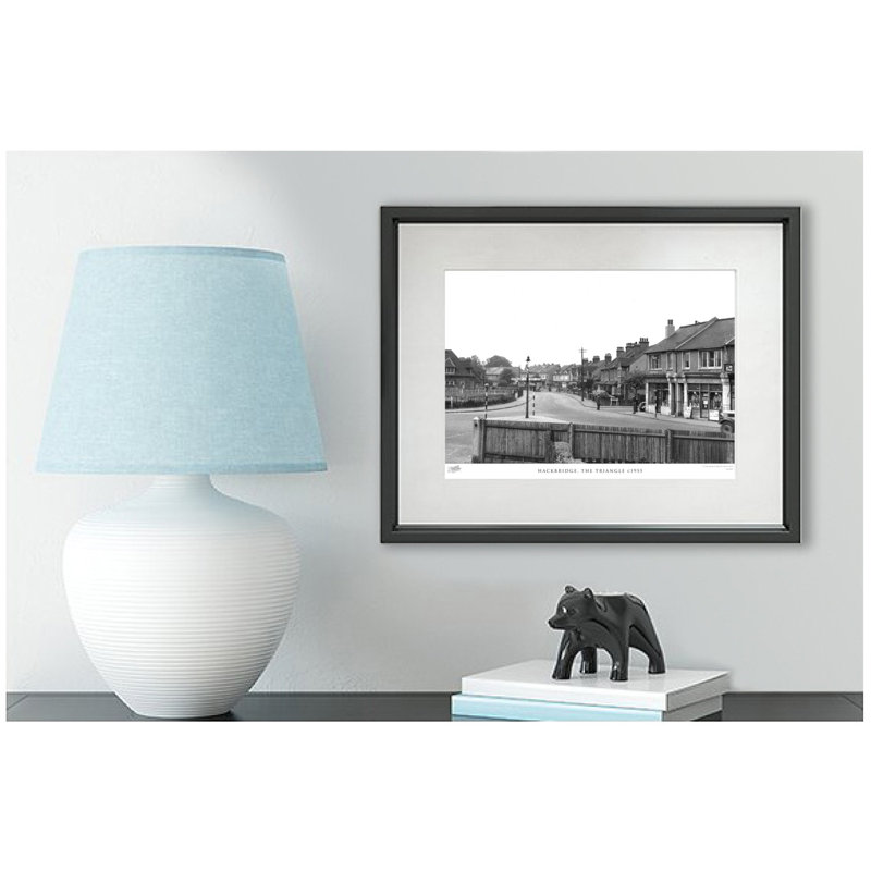 Hackbridge, The Triangle C1955 by Francis Frith - Single Picture Frame Print, 45cm H x 60cm W x 2.3cm D
