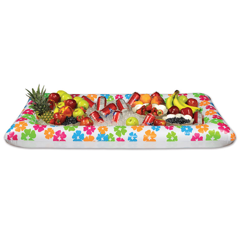 Glacière gonflable pour buffet Luau