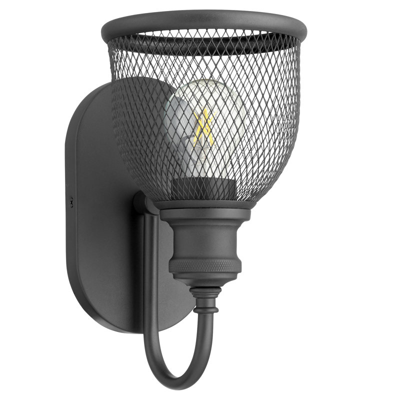 Crowley Armed Sconce, Noir