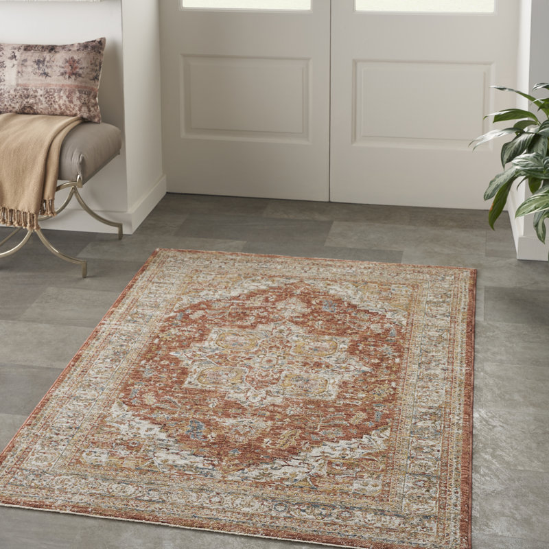 Casmera Oriental Area Rug, Rectangle 119 x 180cm