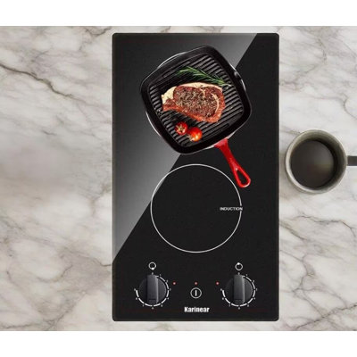 Table de cuisson à induction 2 brûleurs Karinear 3500W