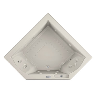 Fuzion® Corner Combination Acrylic Bathtub