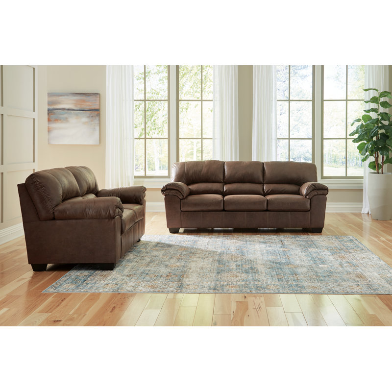 Bladen Sofa, Loveseat, Chair and Ottoman, Brown