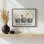Impression florale pleine fleur par Trio